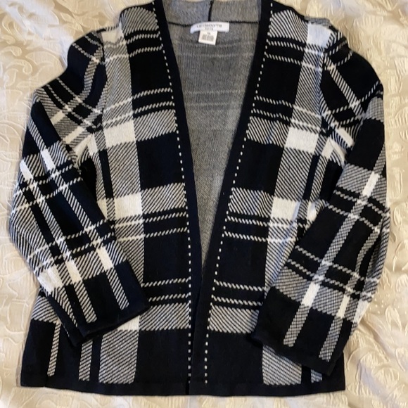 Liz Claiborne Petite Long Sleeve Cardigan size M - Picture 7 of 7